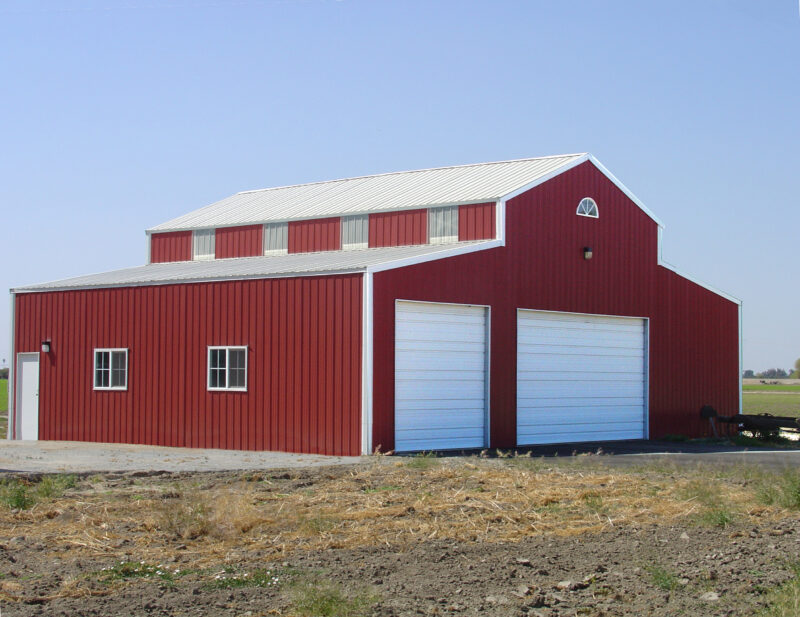 USSB Red Steel Barn