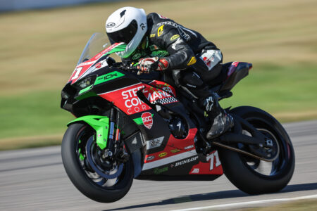 Steel Commander Racing sponsored rider Gabriel Da Silva at Brainerd