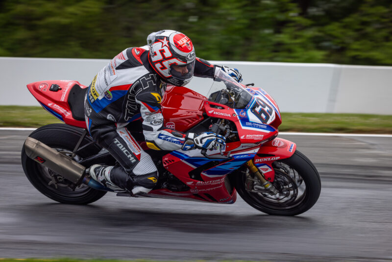 Hayden Gillim on Honda CBR 1000RR R Fireblade